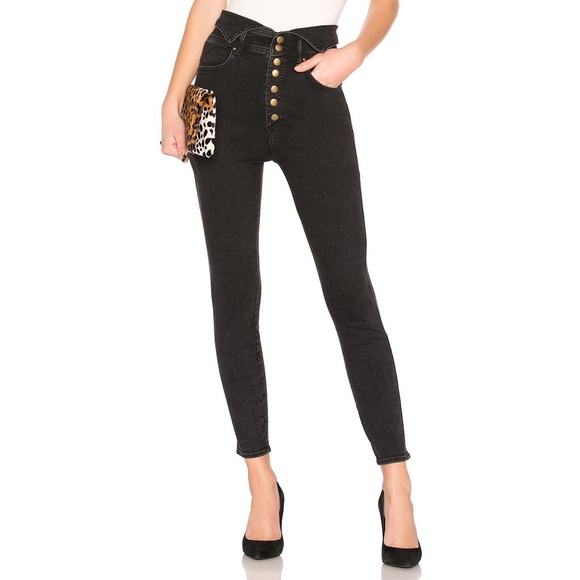 MOTHER Denim - Mother swooner exposed snap ankle jeans